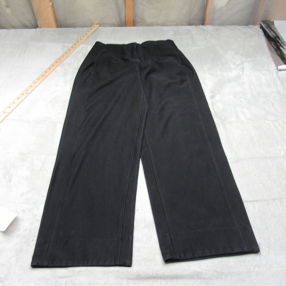 Lululemon Pants Womens 6 Black Wide‎ Leg 5 Pocket Warpstreme High Rise 25x25